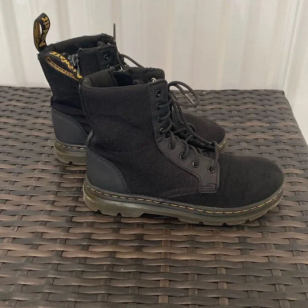 Doc Martin combs nylon boots, kid size 2